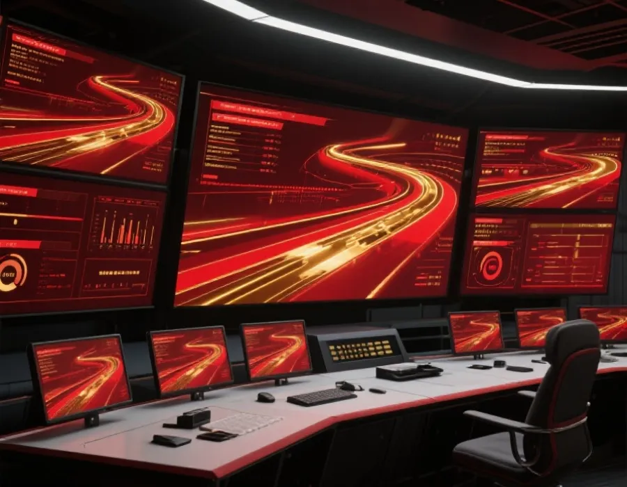 极速赛车滚球投注数据观察场景示意图